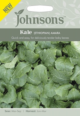 Kale Seeds Ethiopian Amara by Johnsons