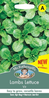 Lambs Lettuce Seeds Mr Fothergill's Vit