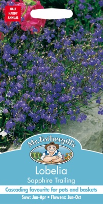 Trailing Lobelia Seeds Mr Fothergill's Sapphire Blue