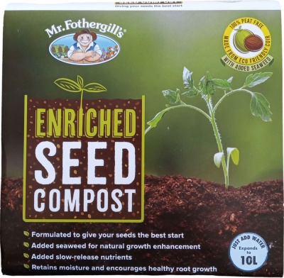 Mr Fothergill's Enriched Seed Compost - Give Your Seeds A Boost